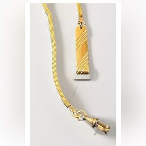 Vintage Tie Clip with Chain Marked Forstar